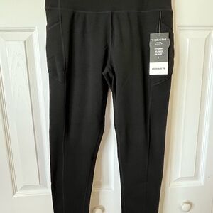 Dyce Active Black Fleece Lined Leggings